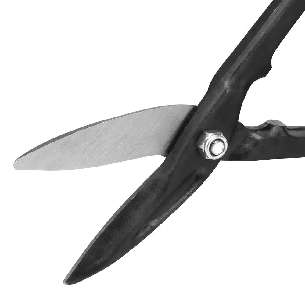 Ножницы по металлу, 250 мм, пряморежущие Горизонт Россия