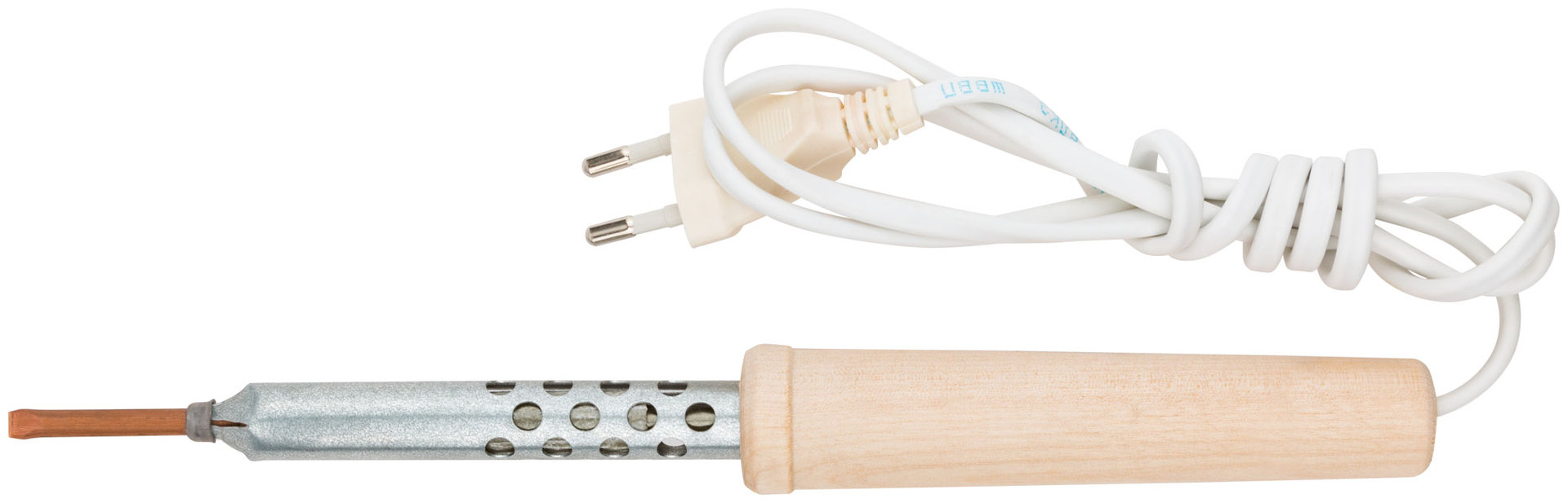 Паяльник 220 В, деревянная ручка 40 Вт (60504)