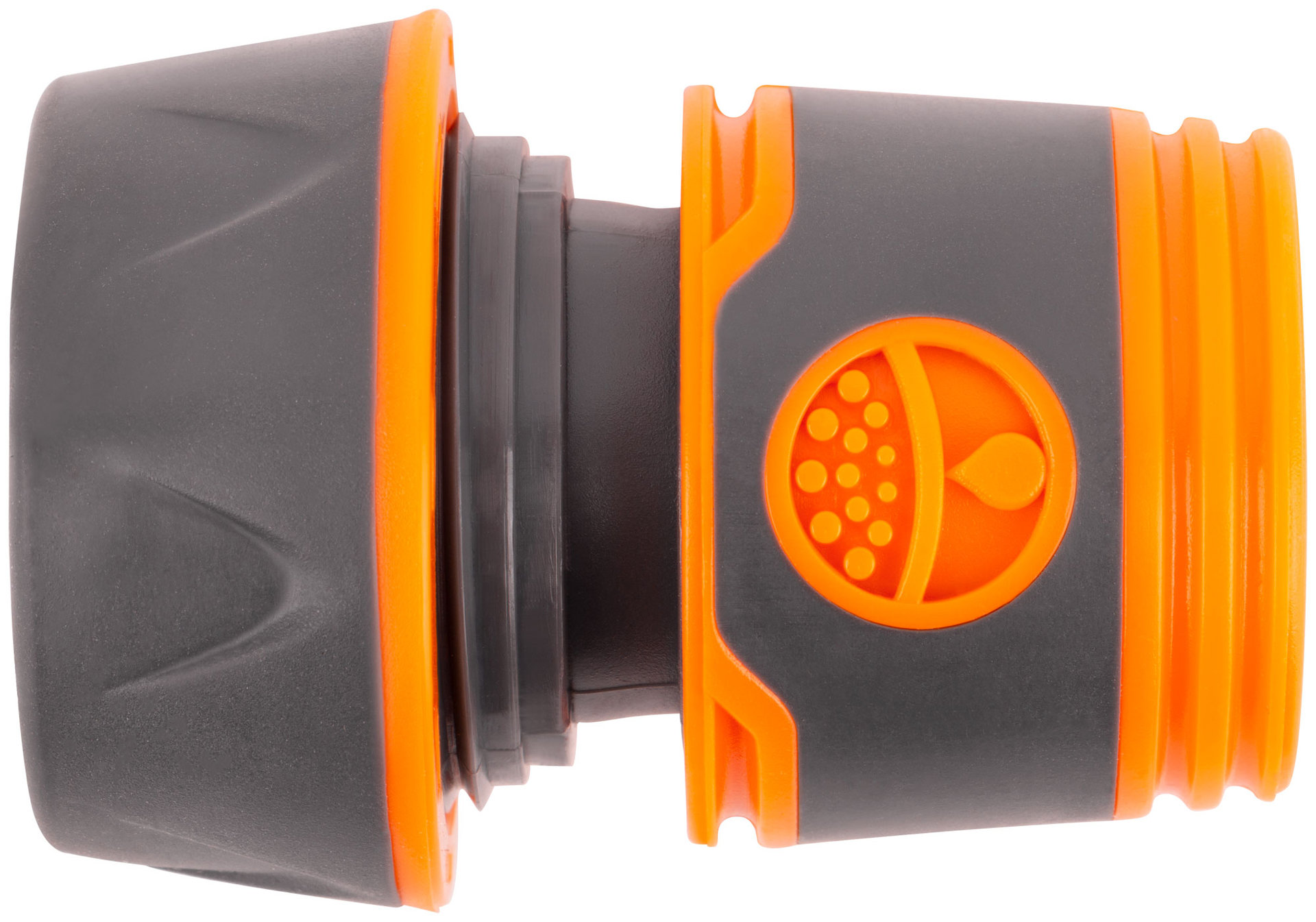 Соединитель двухкомпонентный с автостопом 3/4 (77744)