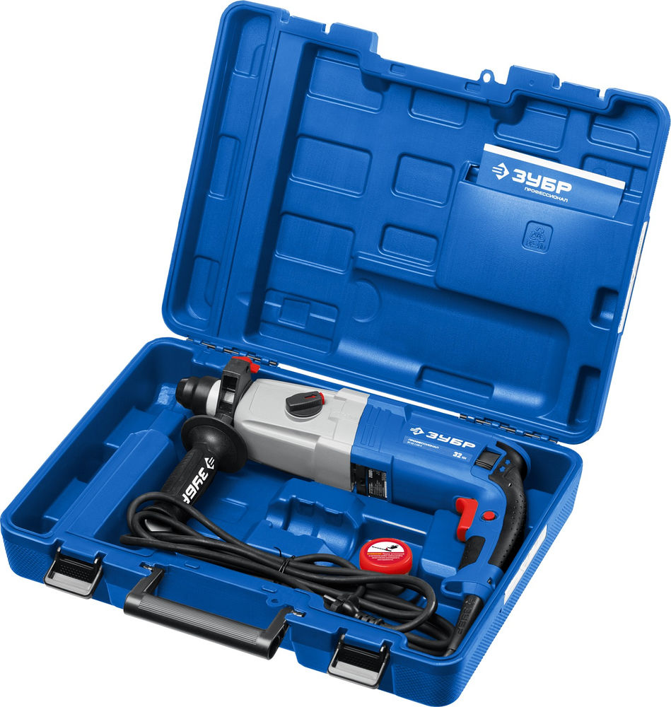 Перфоратор SDS Plus 32 мм 1100 Вт Профессионал ЗУБР ЗП-32-1100 К