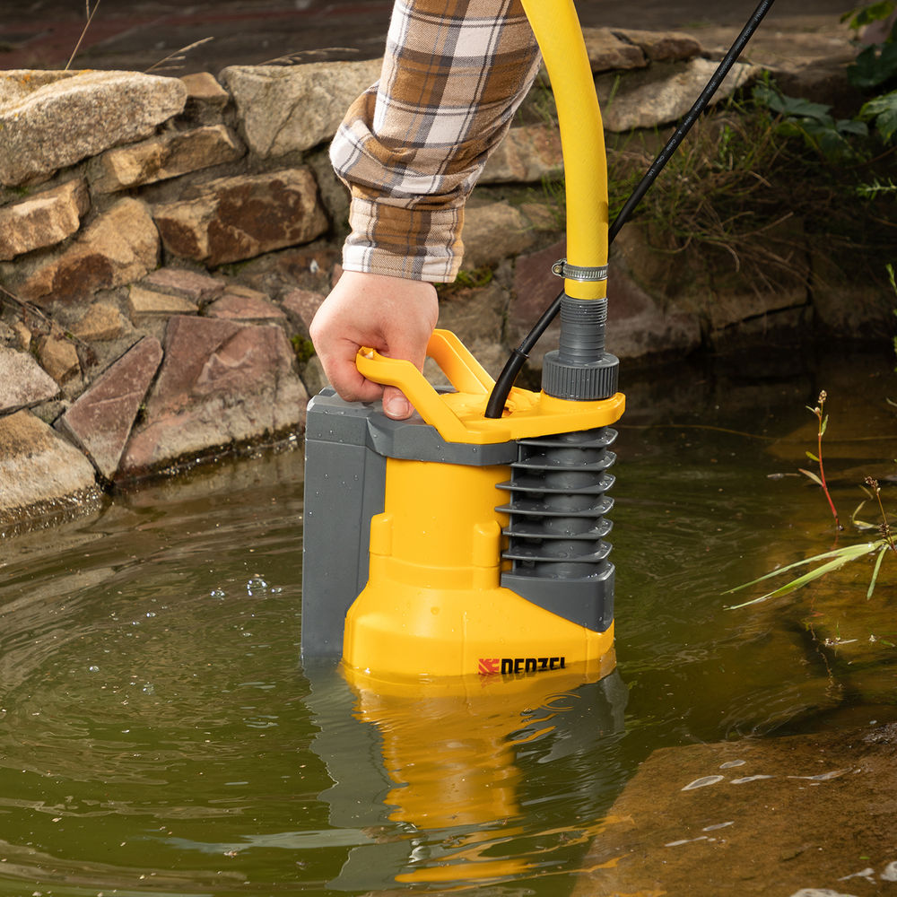 Дренажный насос DPХ800, Х-Pro, 800 Вт, подъем 8 м, 13500 л/ч Denzel (97226)