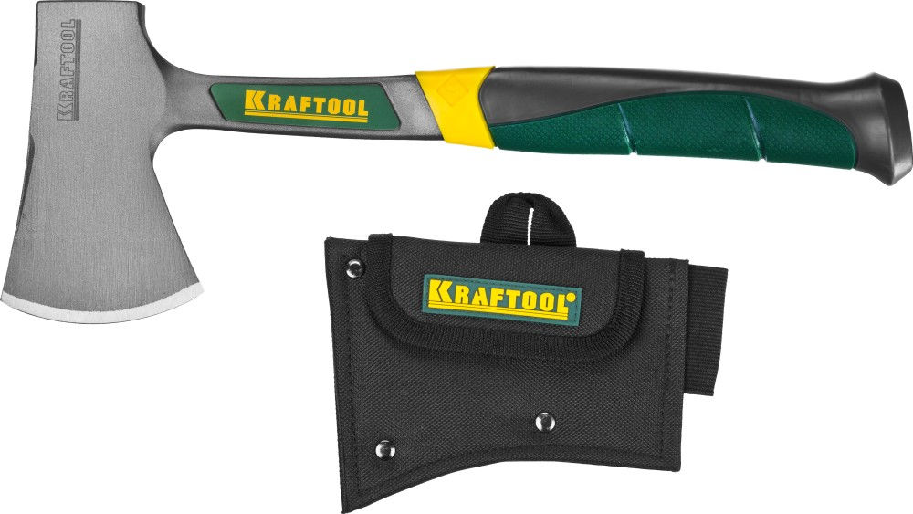 Топор туристический цельнокованый 600/850 г, 340 мм Extrem KRAFTOOL 20645-06