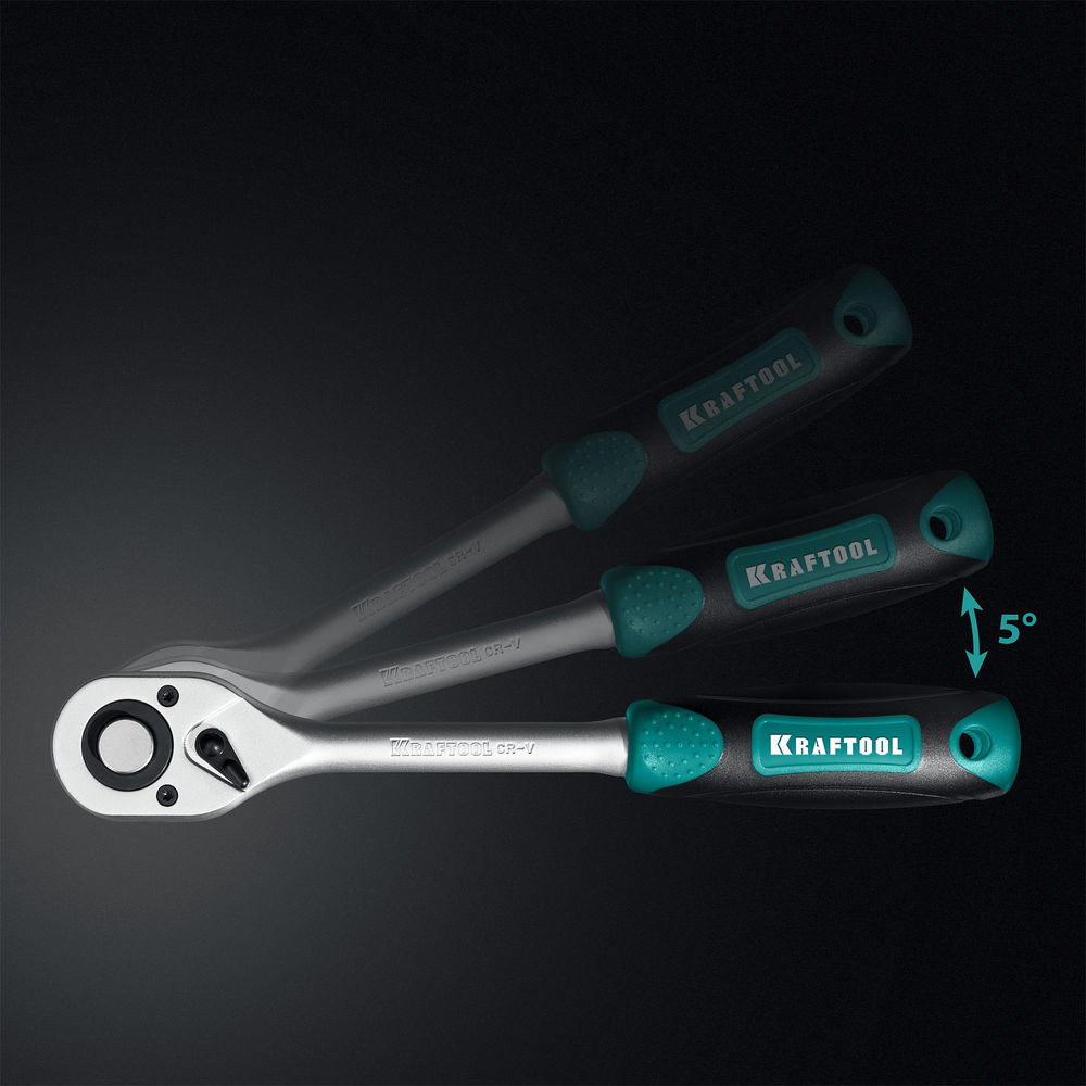 Набор инструмента универсальный 57 предм., (1/4) X-Drive KRAFTOOL 27885-H57