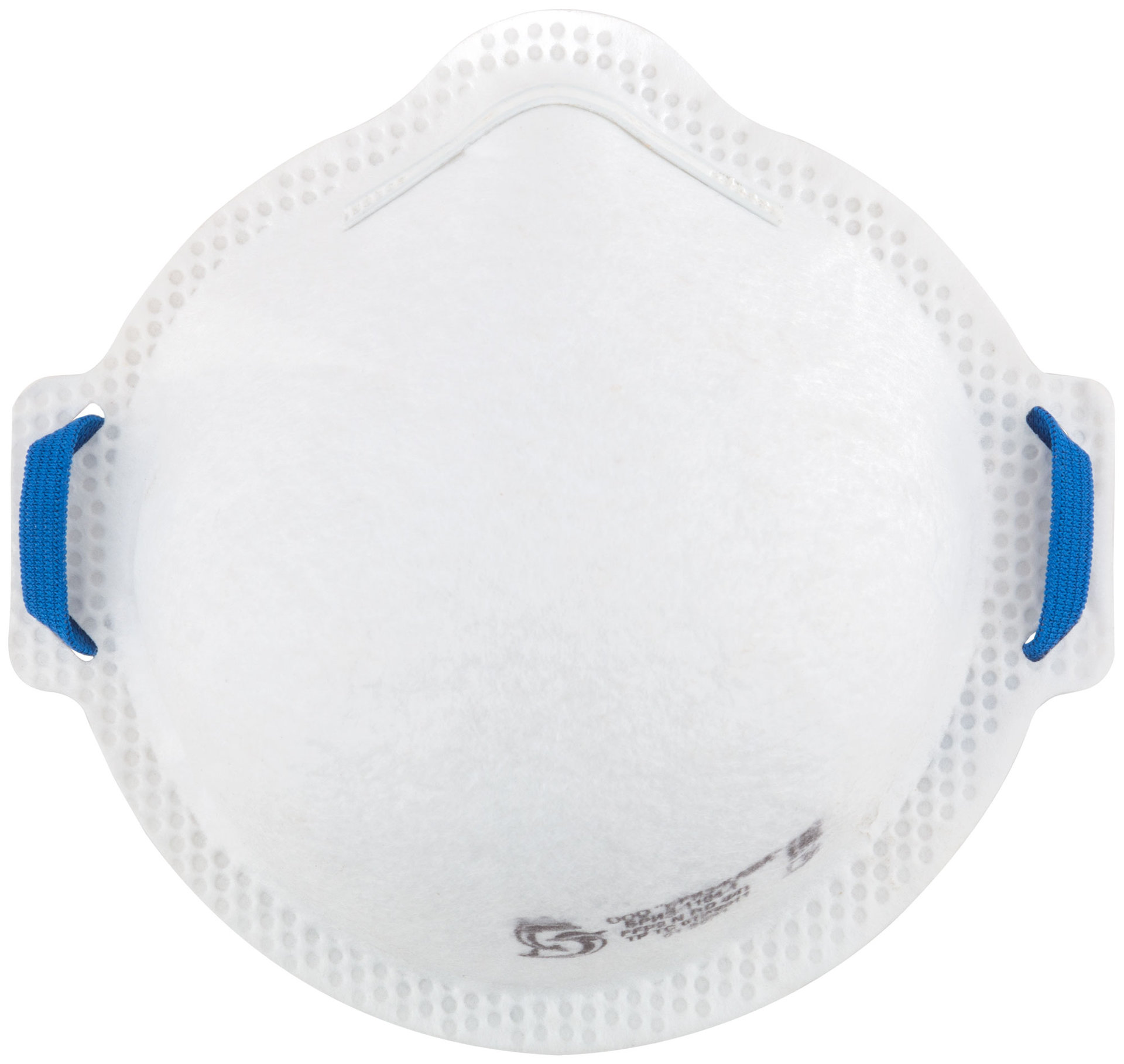 Полумаска фильтрующая, FFP2, полипропиленовая, 3-х слойная, без клапана (12316)