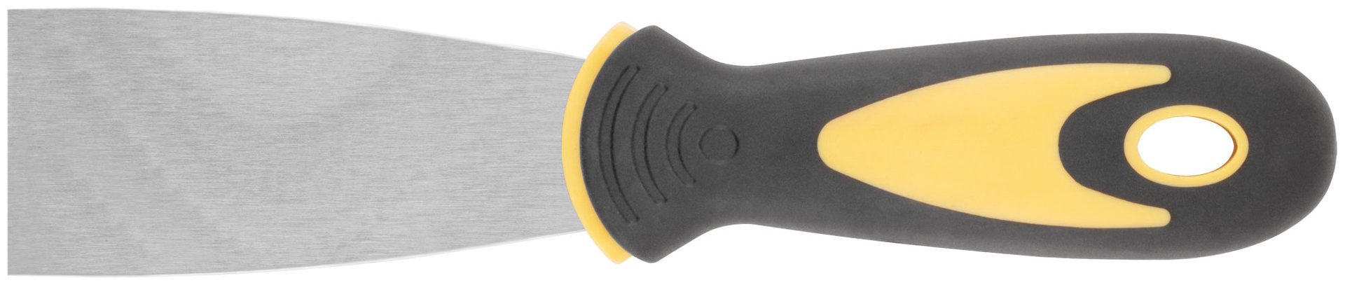 Шпатель, нерж.сталь, прорезиненная ручка 1,5 (38 мм) (06692)