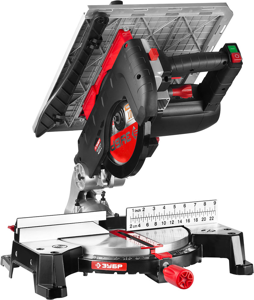 Пила торцовочная d 250 х 30 мм 1800 Вт комбинированная ЗУБР ЗПТК-255-1800 ЗПТК-255-1800
