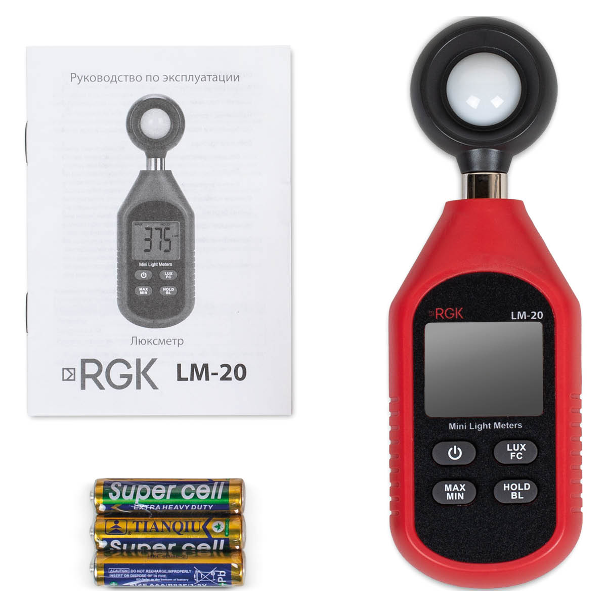 Люксметр RGK LM-20