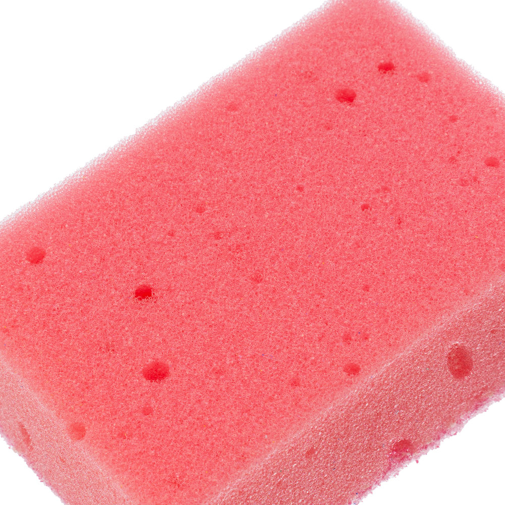 Губки для посуды Coral, 95 x 64 x 36 мм, 4 шт, Home Palisad (923585)