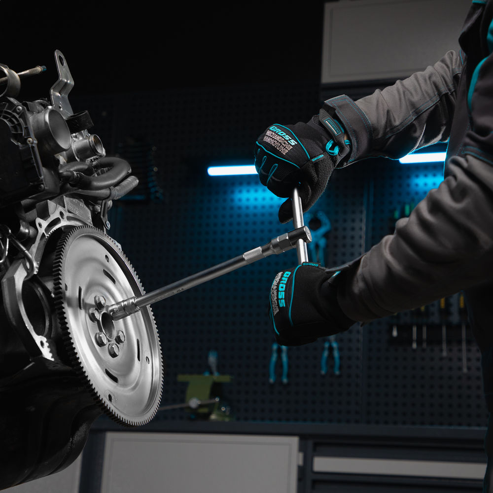 Набор инструментов, 1/4, 1/2, CrV, 120 зубьев, 76 предметов Gross