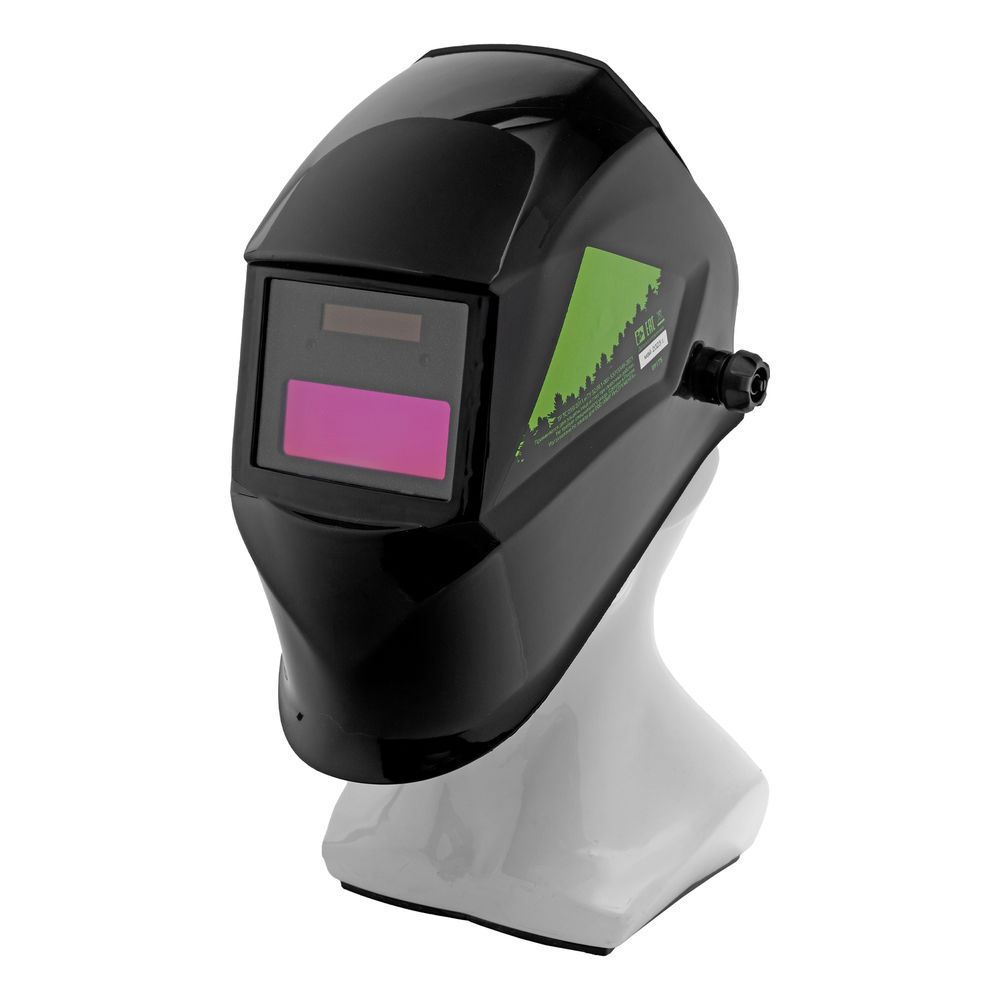 Щиток защитный лицевой (маска сварщика) с автозатемнением Ф1, пакет Сибртех (89175)