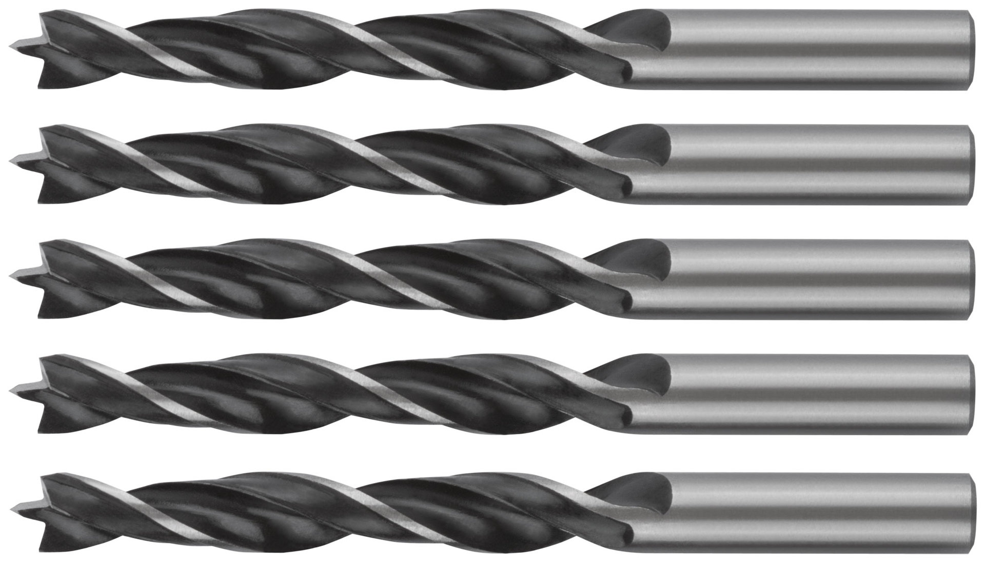 Сверла по дереву 10 мм ( 5 шт.) (36040)