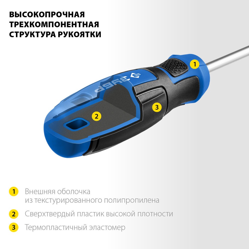 Набор отверток с насадками 46 шт ЗУБР Профессионал 25283-H46_z01