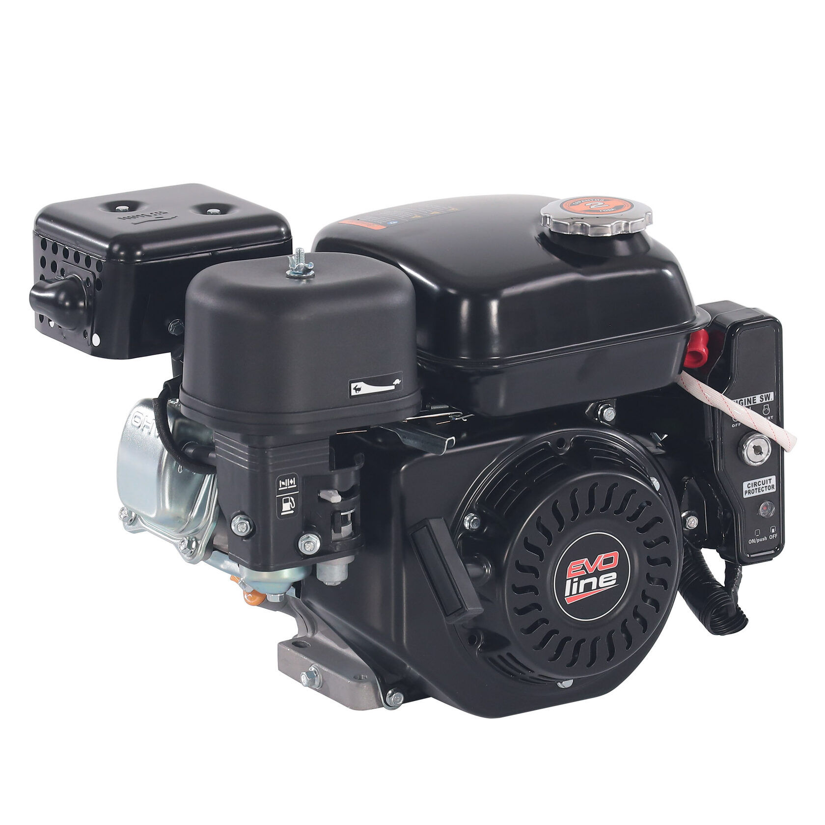 Двигатель бензиновый EVOline 168 FBE (произведено Zongshen)