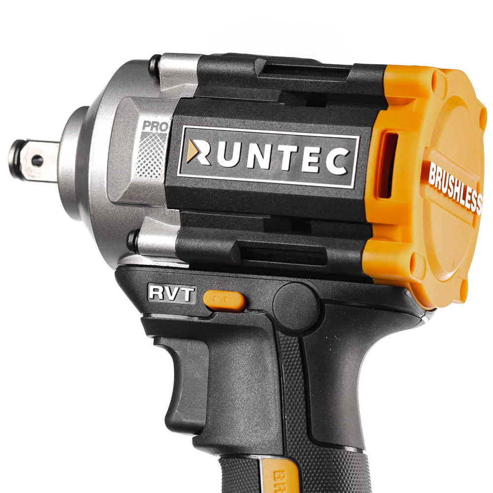 Гайковерт ударный аккумуляторный RUNTEC PRO 1/2, 20В, 2*4Ач, 650Нм, RUNTEC, RT-IW650