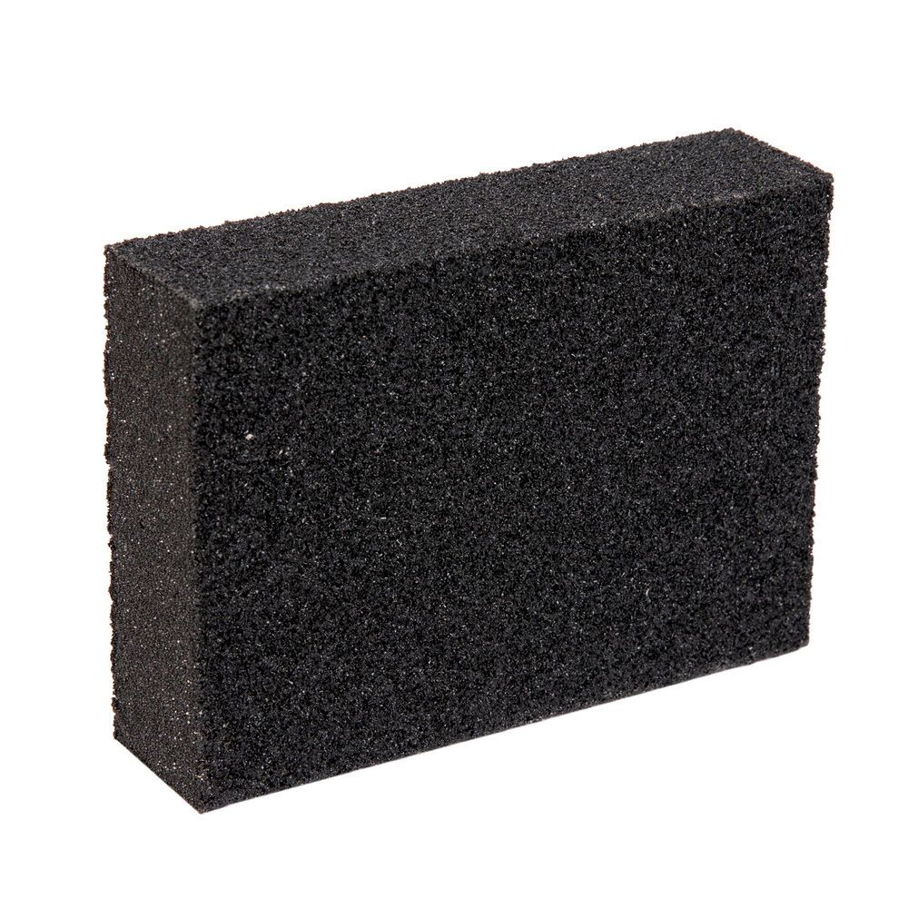 Губка для шлифования, 100 х 70 х 25 мм, средняя жесткость, P 60, Сибртех (757007)