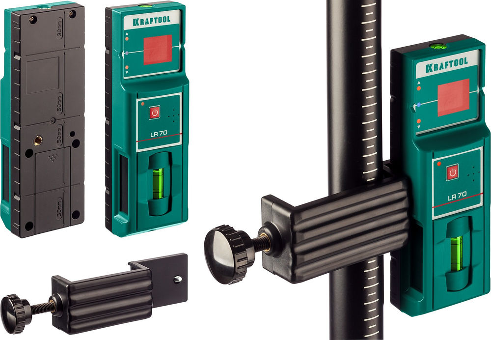 Детектор для линейного нивелира LR 70 KRAFTOOL 34607