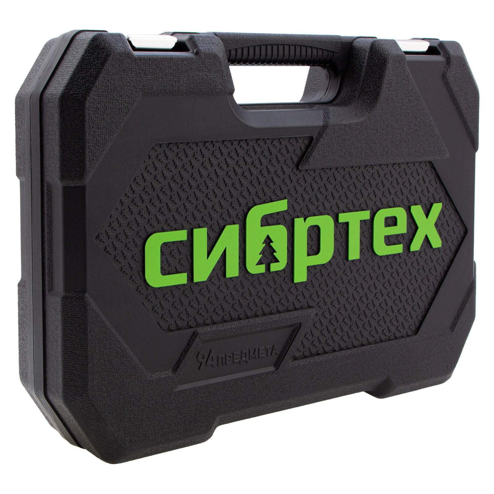Набор инструментов 108 предметов, CrV, 1/2, 1/4 Сибртех (13511)