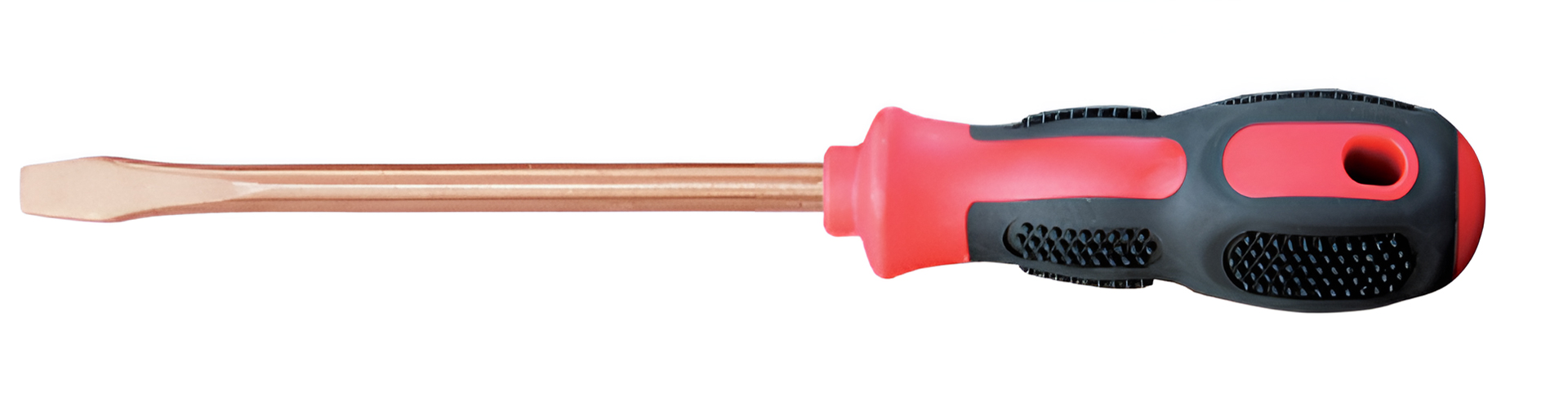 Отвертка шлицевая SL 12х400 (общ.550мм) искробезопасный сплав BeCu 260-1038, HORTZ