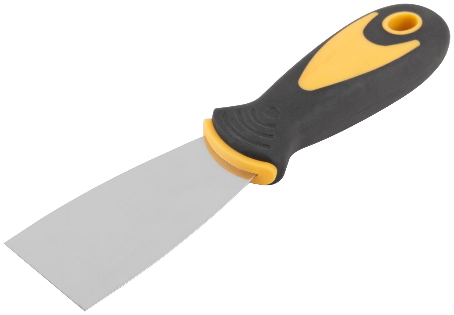 Шпатель, нерж.сталь, прорезиненная ручка 1,5 (38 мм) (06692)