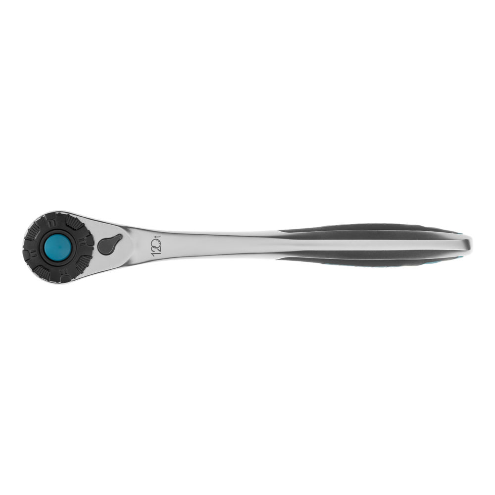 Набор торцевых головок, трещотка 120 зубьев, 1/2,3/8”, CrV, 36 предметов Gross
