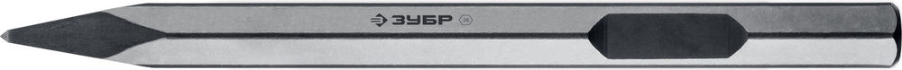 Зубило пикообразное 400 мм HEX 28 ЗУБР БУРАН 29372-00-400