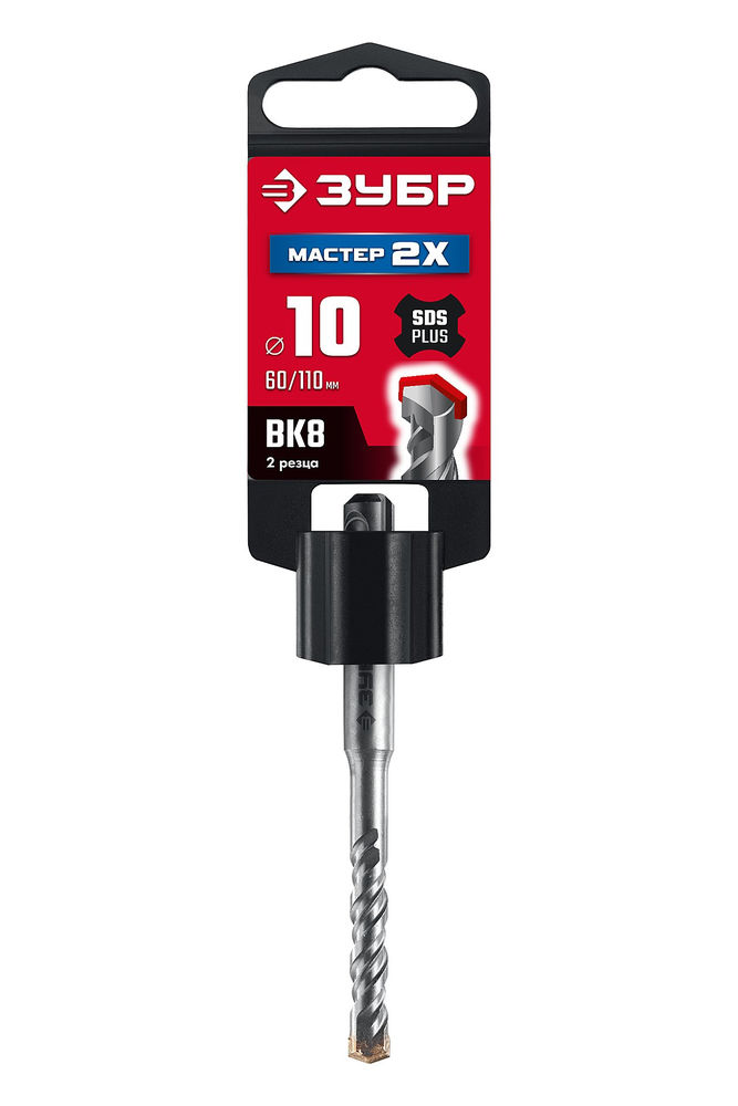 Бур SDS-plus Мастер-2Х 10 x 110 мм ЗУБР 29315-110-10_z01