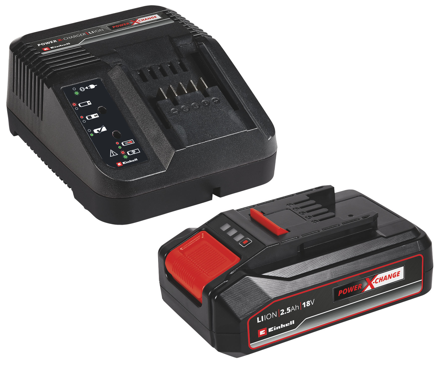 Перфоратор аккумуляторный Einhell PXC TC-HD 18/12 Li, 18В,1.3Дж, ЗУ + 1 акк.2.5Ач (4513970SET)