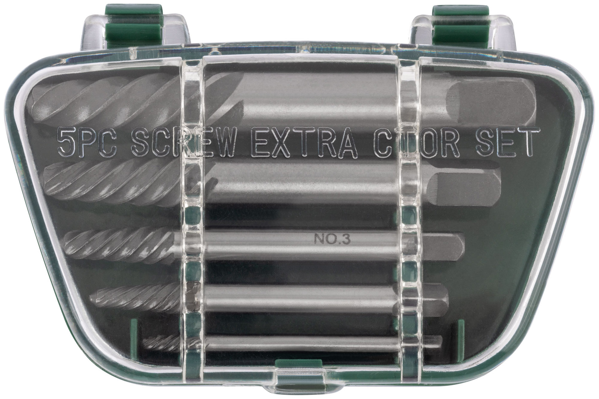 Экстракторы для шурупов усиленные 5 шт. (36436)