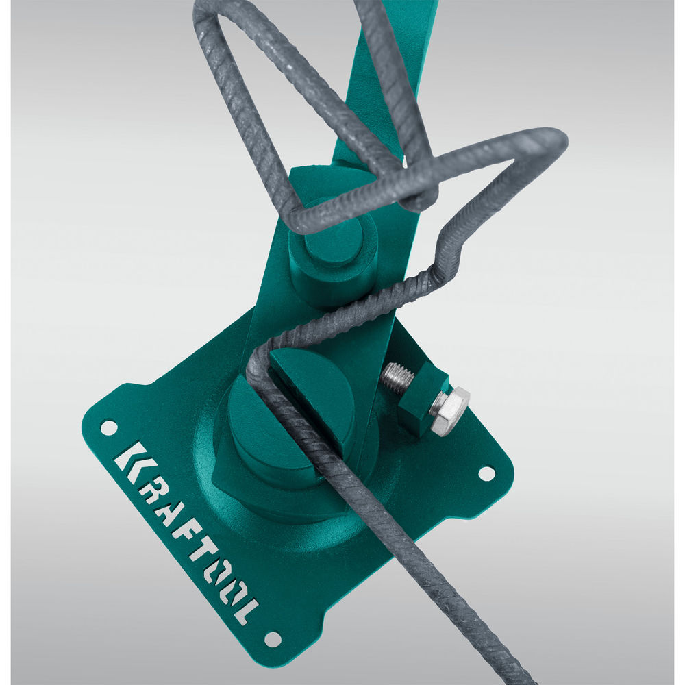 Ручной станок для гибки арматуры 10 E, острый гиб, на подшипнике KRAFTOOL 23302