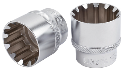 Головка торцевая spline 24 мм 1/2 Licota P4024