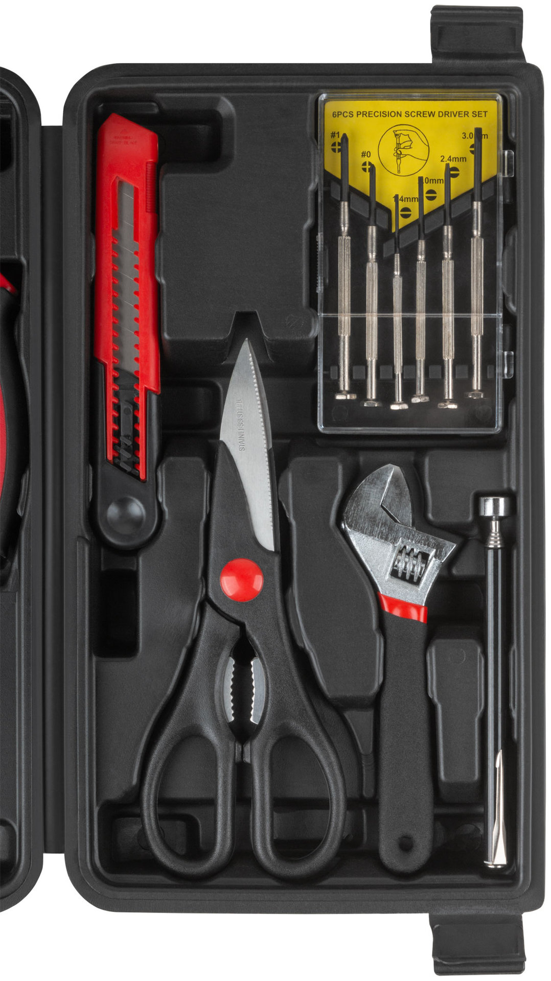 Набор инструмента 140 шт., пластиковый чемодан