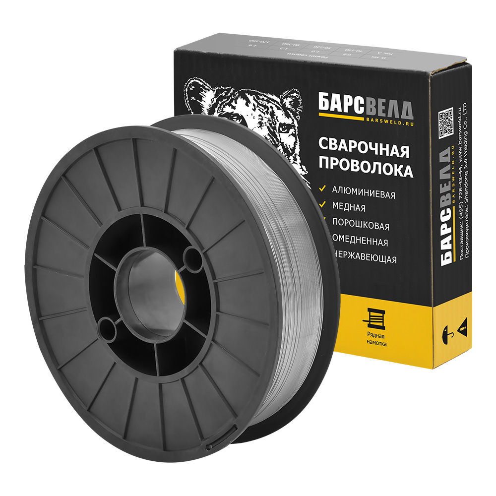 Проволока порошковая самозащитная БАРСВЕЛД E71T-11 ф 1,0 мм (E71T111005)