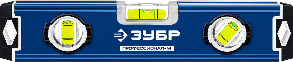 Уровень магнитный компактный усиленный 230 мм ЗУБР ПРОФЕССИОНАЛ-М 34581-023