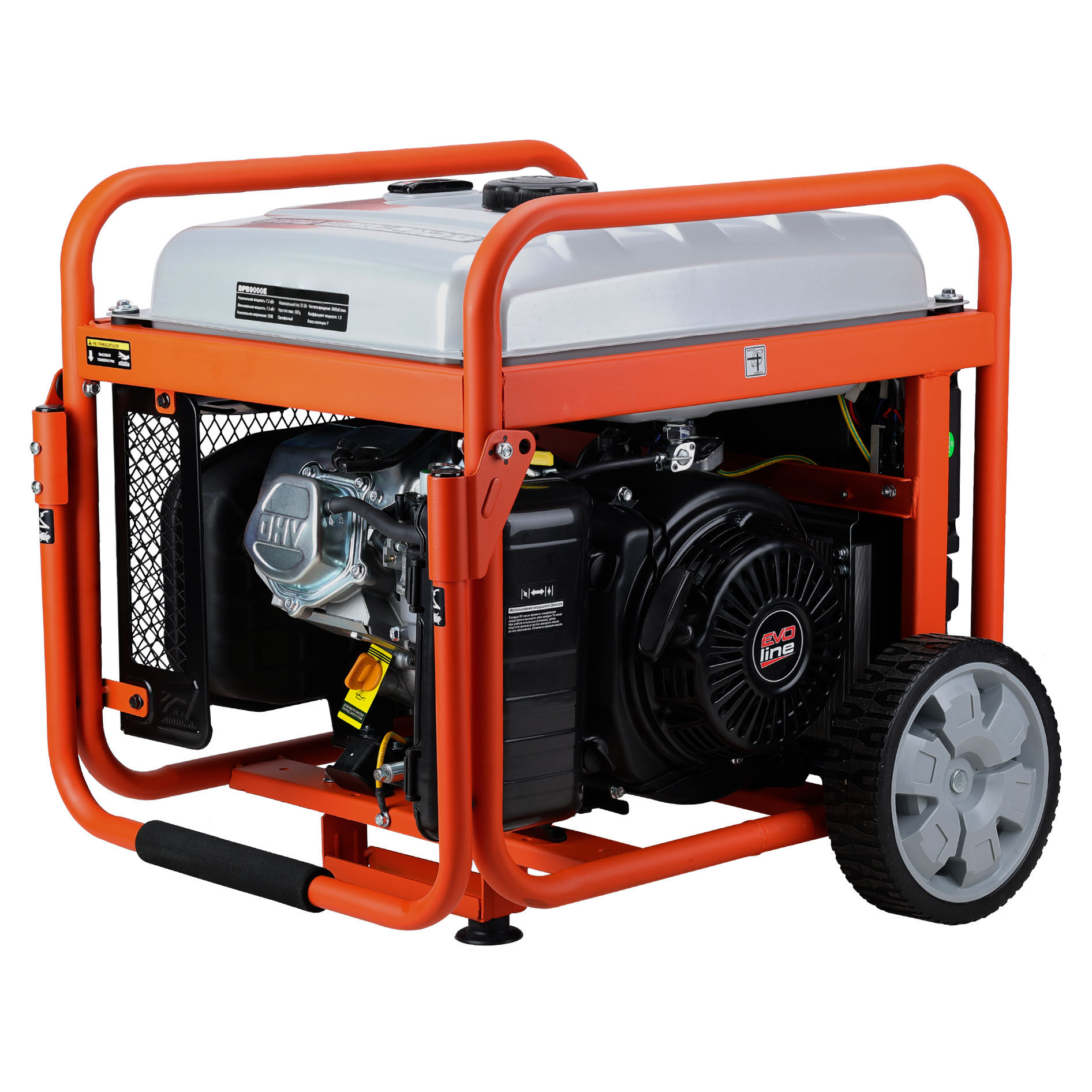 Генератор бензиновый инверторный EVOline BPB 9000 E (произведено Zongshen)