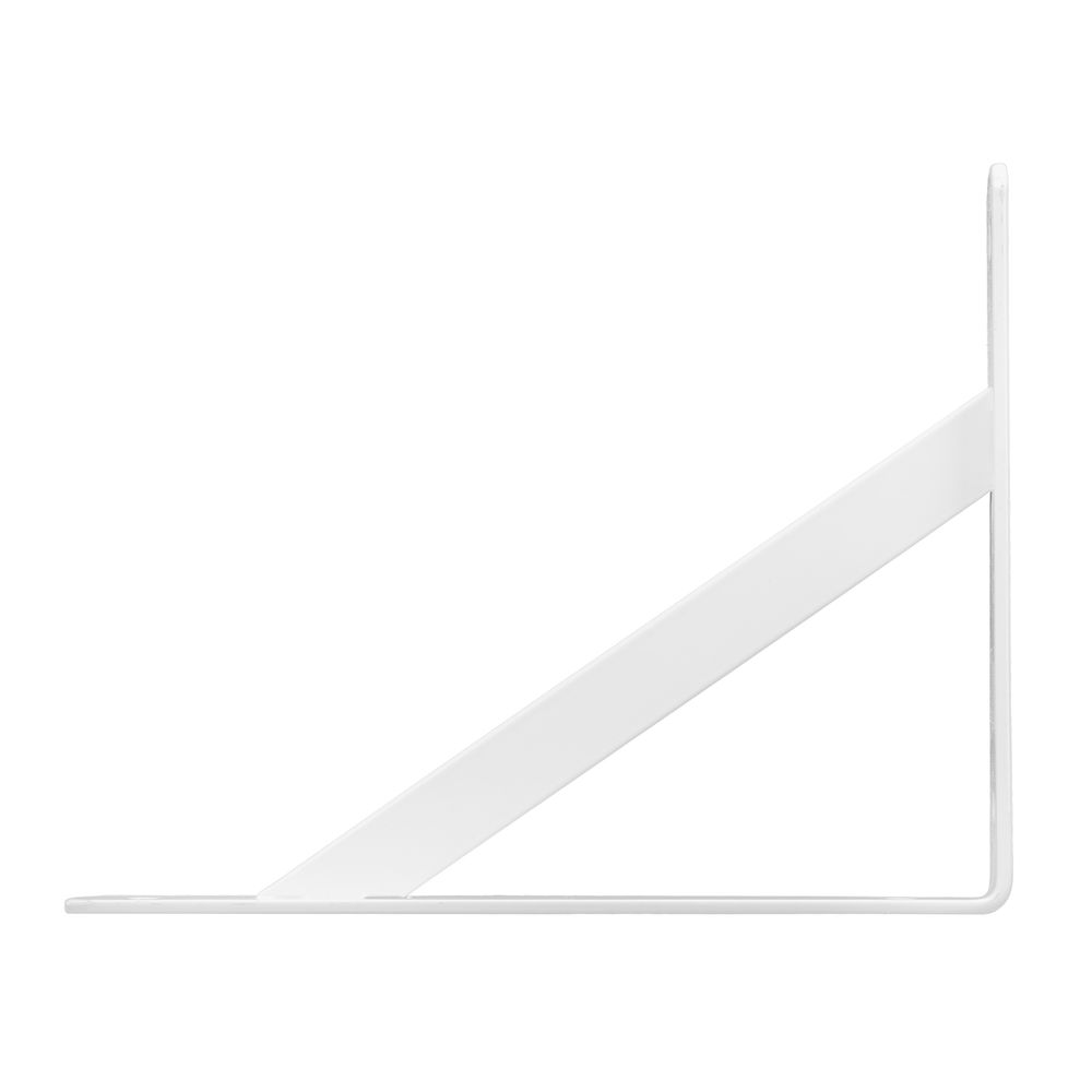 Кронштейн усиленный, 250 х 200 х 30 х 4 мм, белый Сибртех (94045)