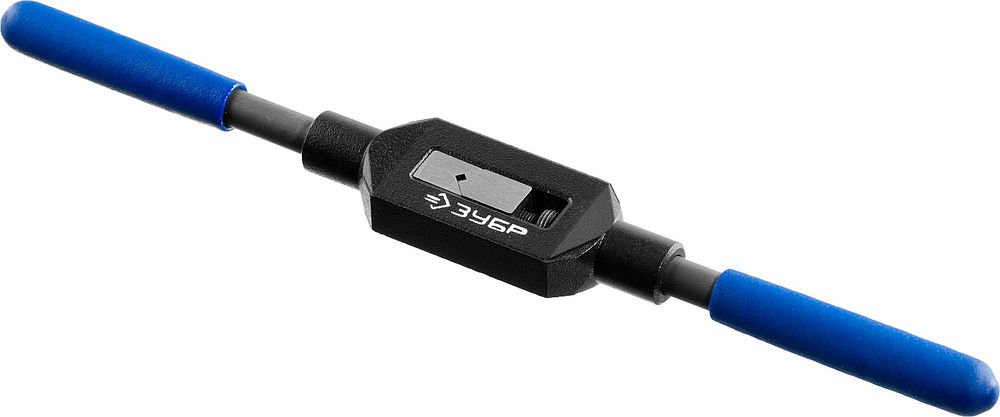 Метчикодержатель для M4-M12 №2 сталь 45 с регулируемыми вкладышами Профессионал ЗУБР 28232-2