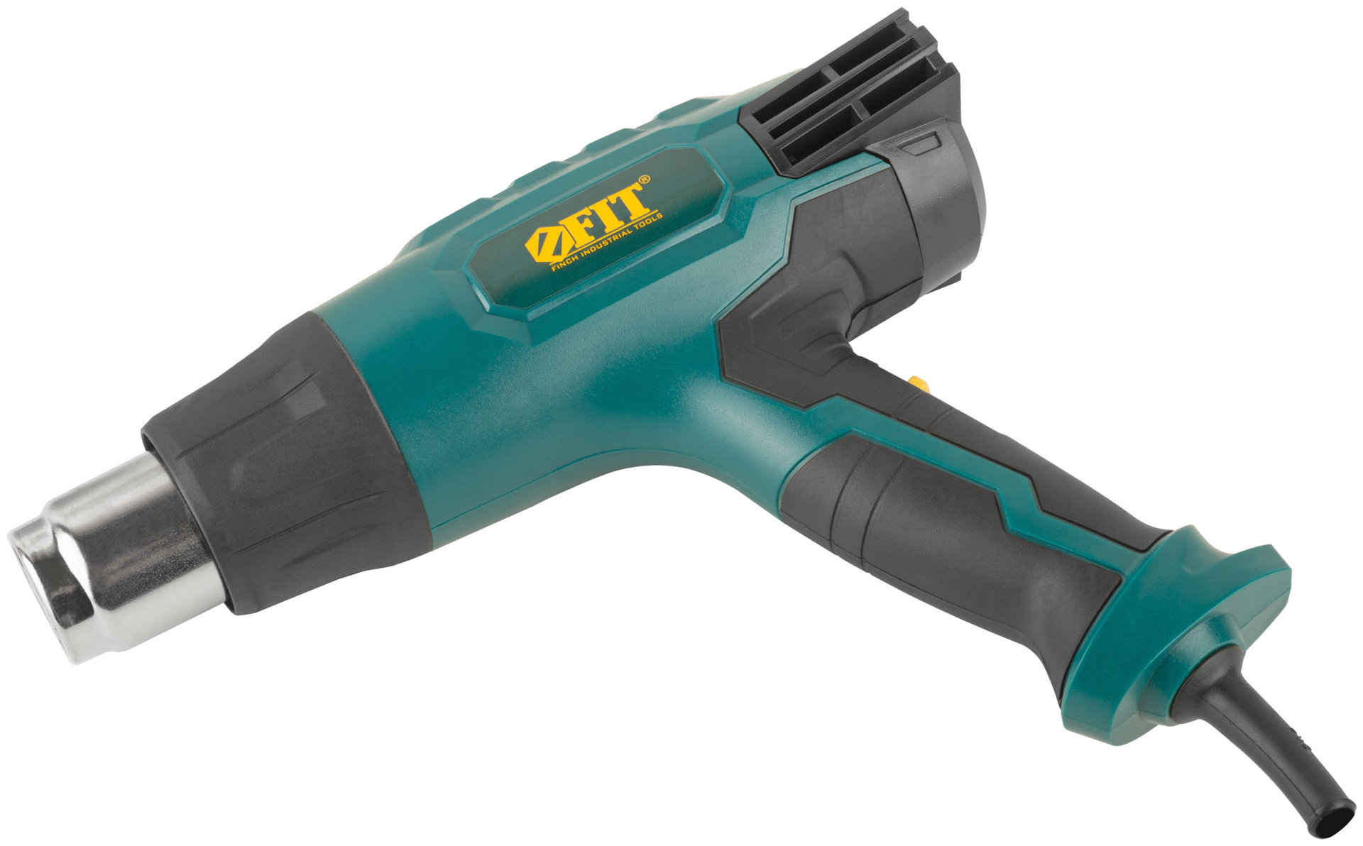 Фен технический 2000 Вт; 60/400/600 °C; 300/500/500 л/мин; рез. накл.; коробка (80611)