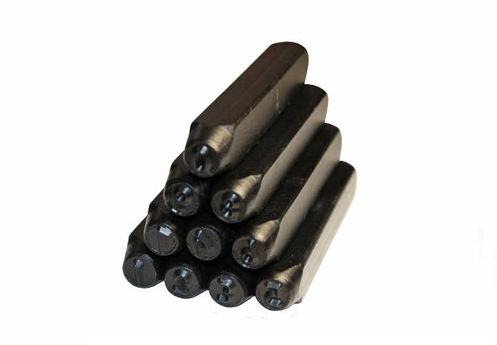 Клейма цифровые № 8 твердосплавные NINZ