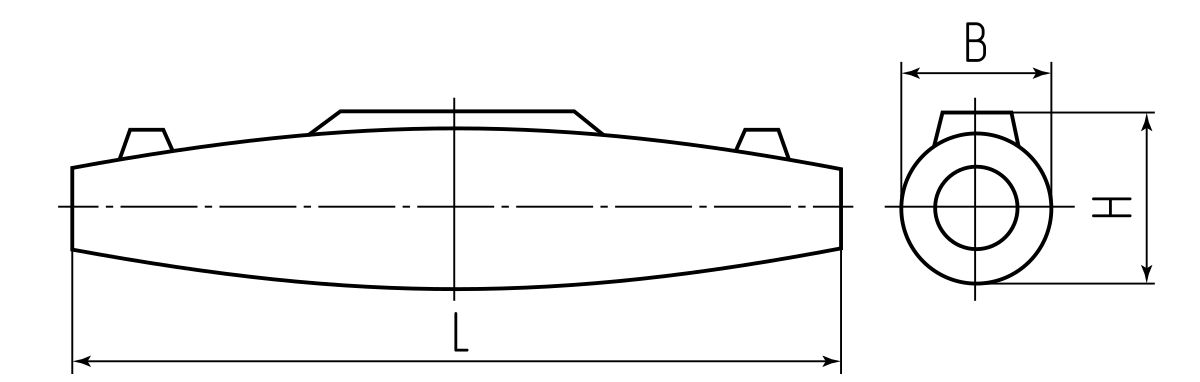 Муфта кабельная заливная соединительная МКС(б)-3(Б) (КВТ) (102652)