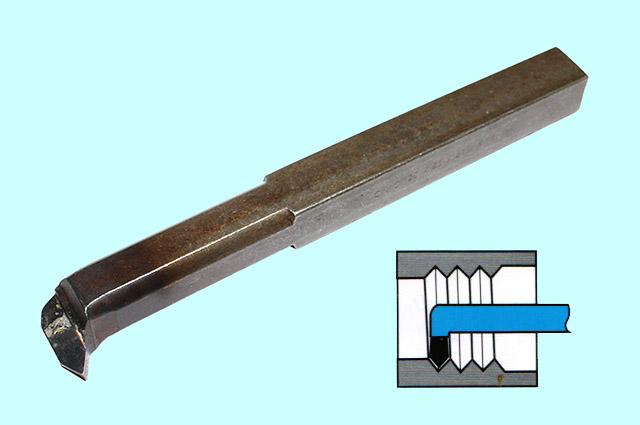 Резец Резьбовой 16х16х180 ВК8 для внутренней резьбы DIN 283-60 CNIC