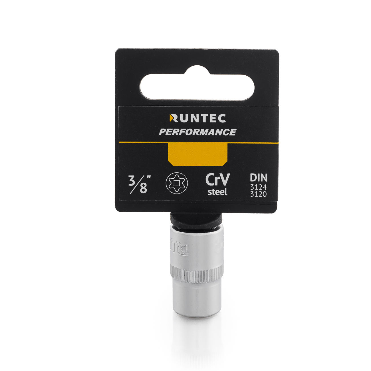 RUNTEC RT-H38SE12 Головка торцевая RUNTEC CrV, E-профиль, 3/8, E12 (RT-H38SE12)