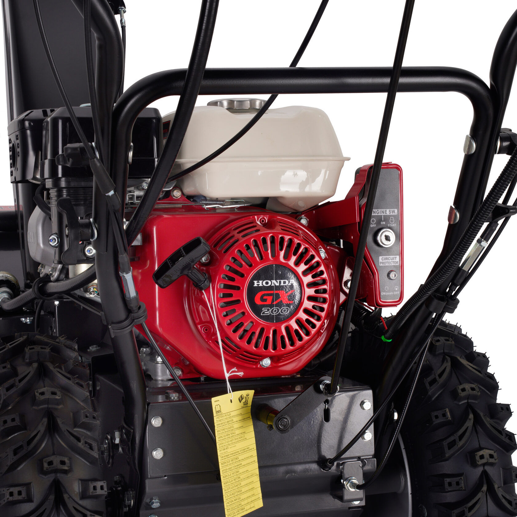 Снегоуборщик (снегоотбрасыватель) бензиновый EVOline SBG 610 HE (Honda)