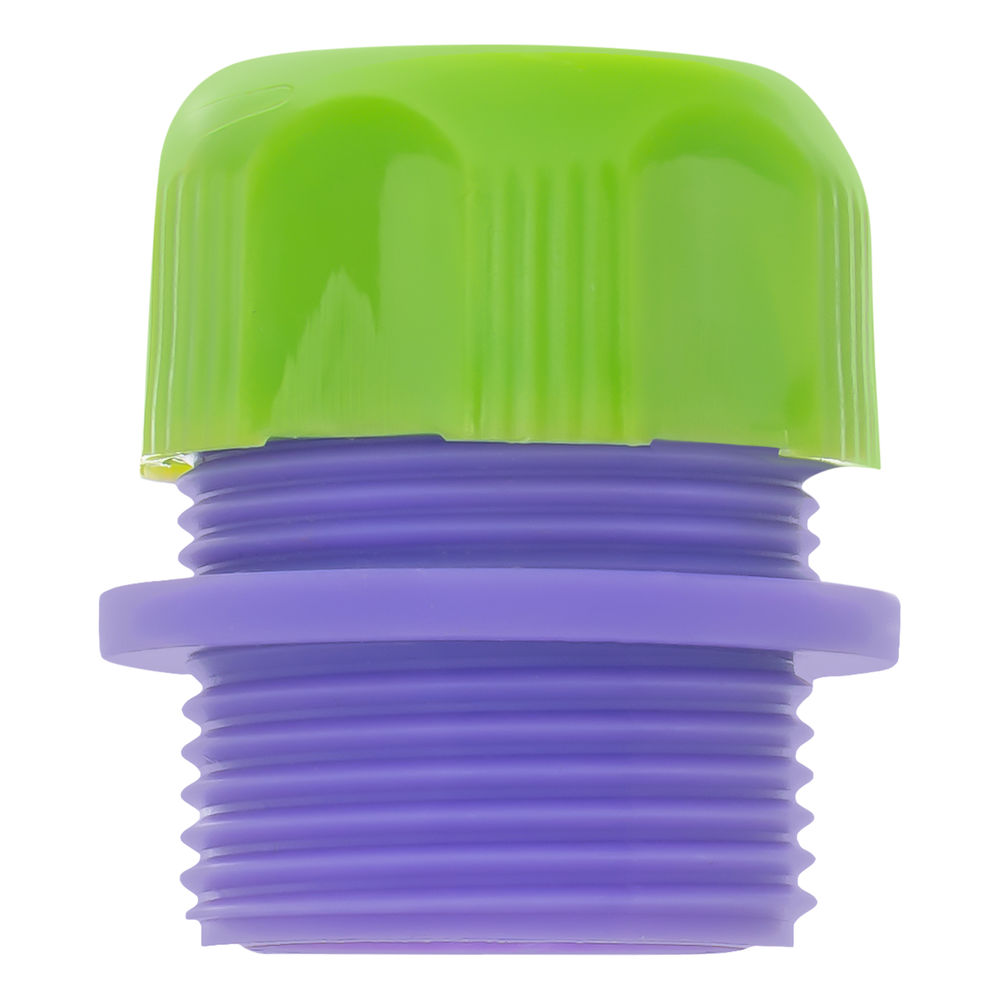 Соединитель пластмассовый, для шланга 1/2, с внешней резьбой 3/4 Palisad (66145)