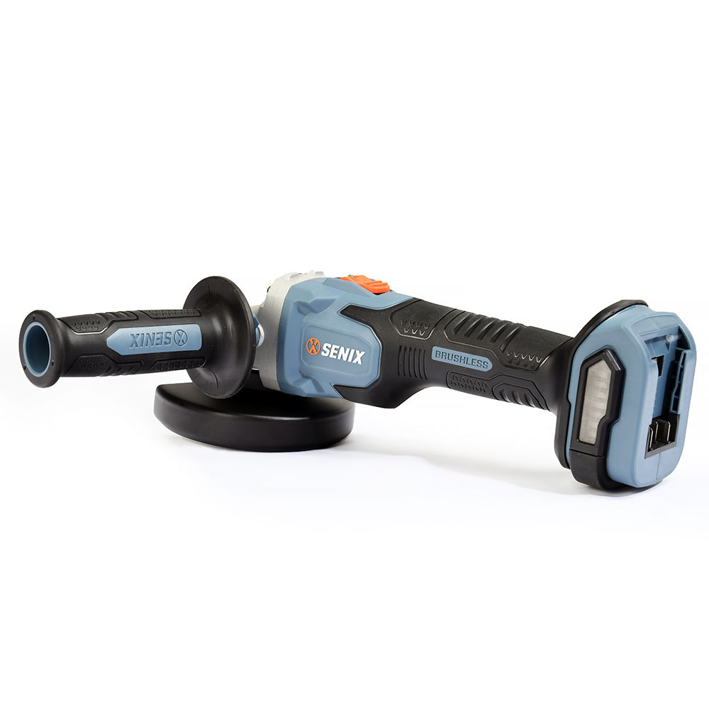 УШМ (болгарка), 115 мм, без АКБ и ЗУ X2 20В