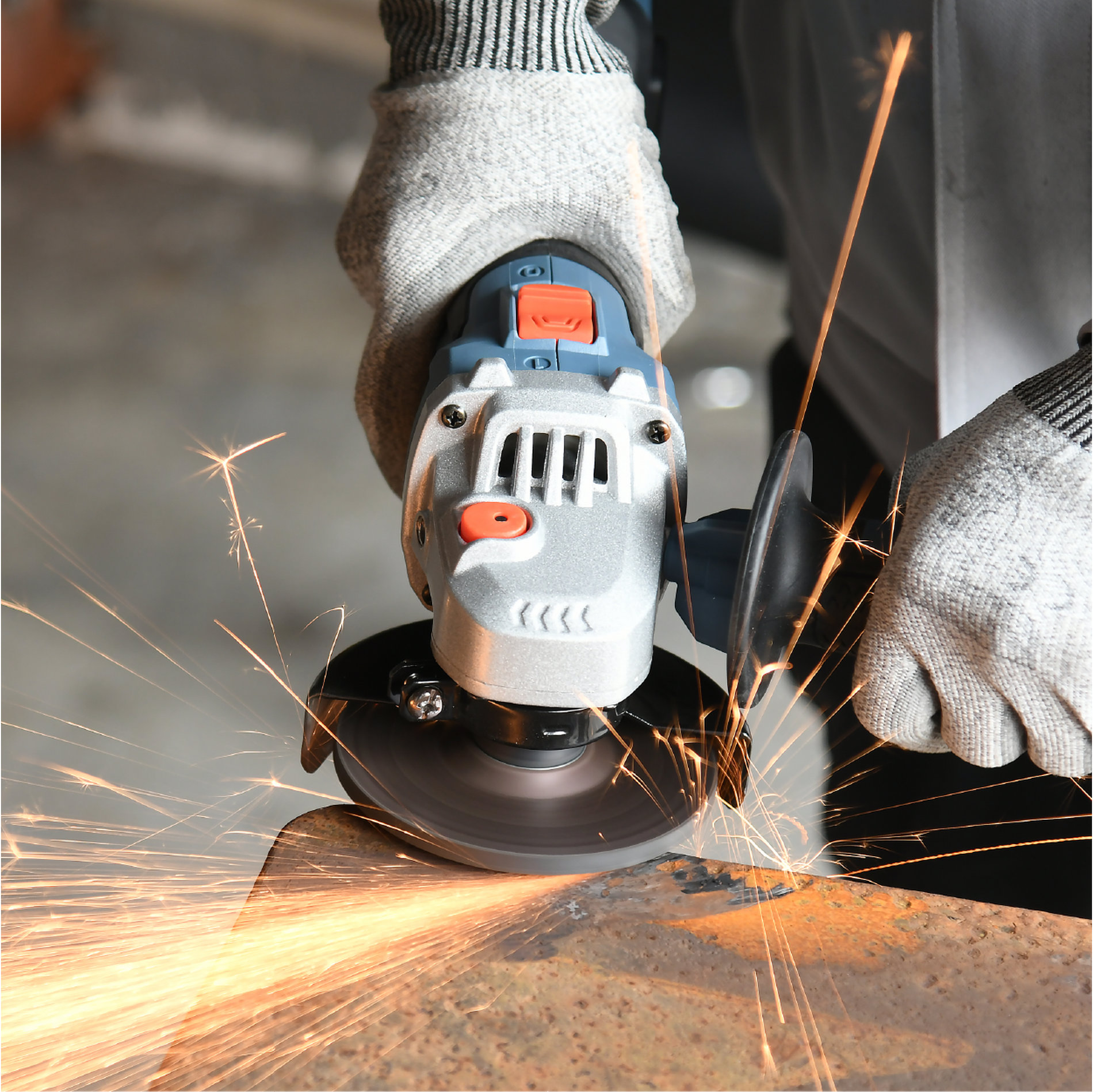 УШМ (болгарка), 125 мм, без АКБ и ЗУ X2 20В