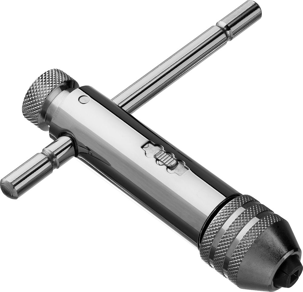 Метчикодержатель для M5-M12 с храповым механизмом и реверсом Профессионал ЗУБР 28138-110