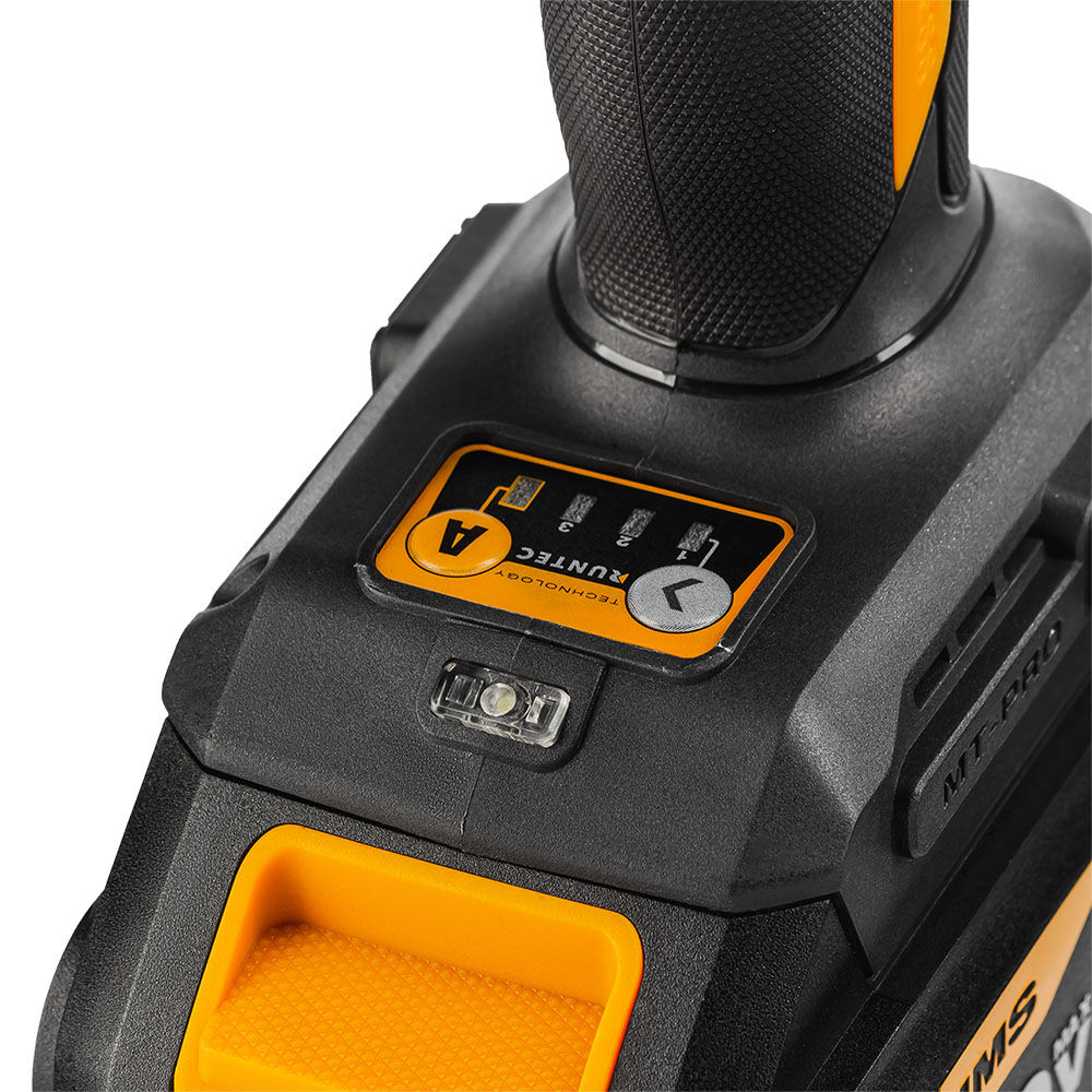 Гайковерт ударный аккумуляторный RUNTEC PRO 1/2, 20В, 2*4Ач, 500Нм, RUNTEC, RT-IW500
