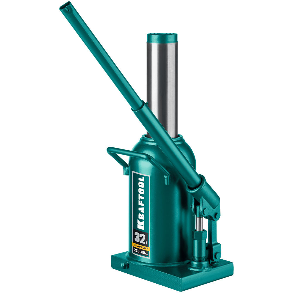 Домкрат бутылочный гидравлический 32 т, 255 - 405 мм KRAFT-LIFT KRAFTOOL 43462-32