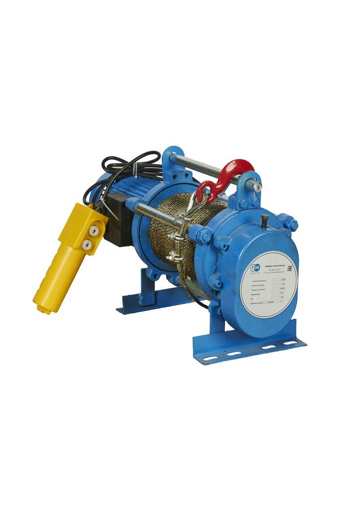 Лебедка TOR ЛЭК-500 E21 (KCD) 500 кг 220 В с канатом 70 м (T) (1026406)