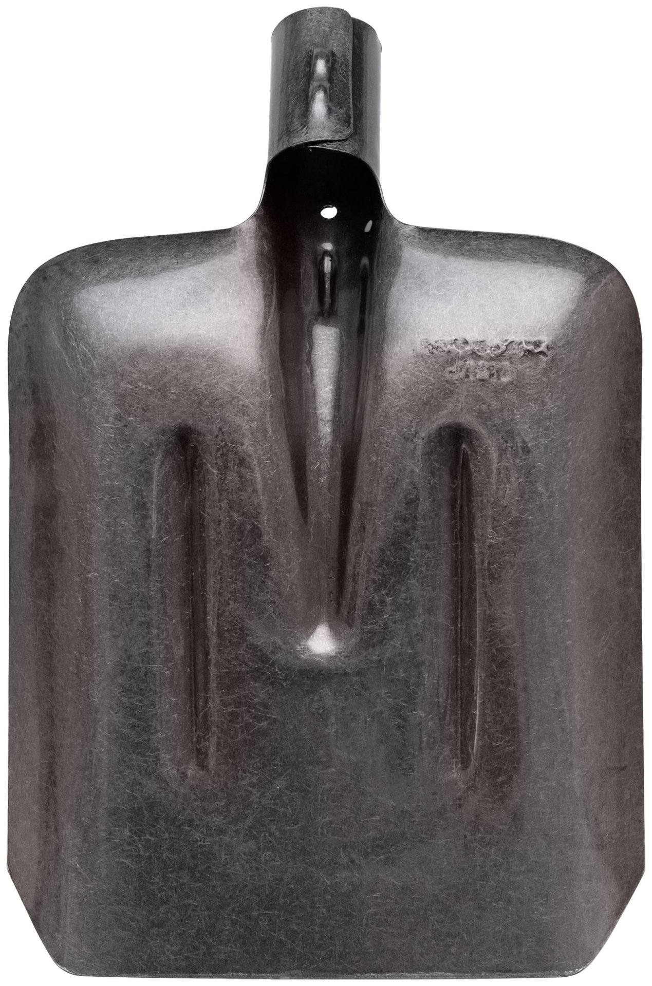 Лопата совковая без черенка, рельсовая сталь 235х350 мм (77196)